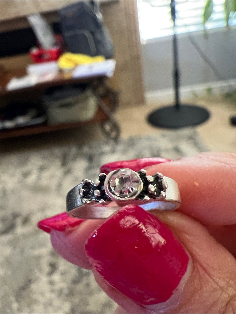 Floral Accent Ring